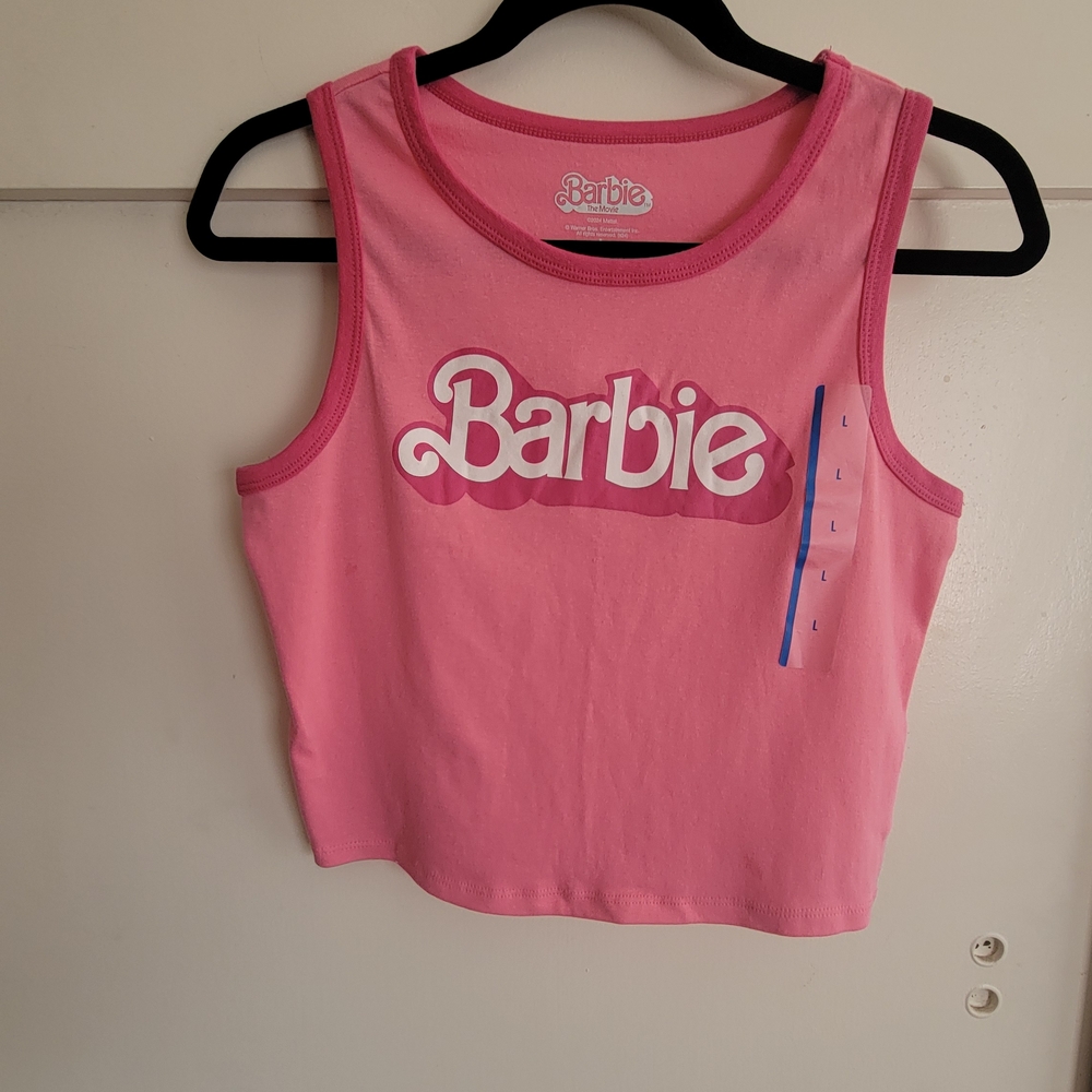 Barbie Pink Kids Tank Top